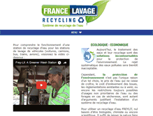Tablet Screenshot of francelavage.com